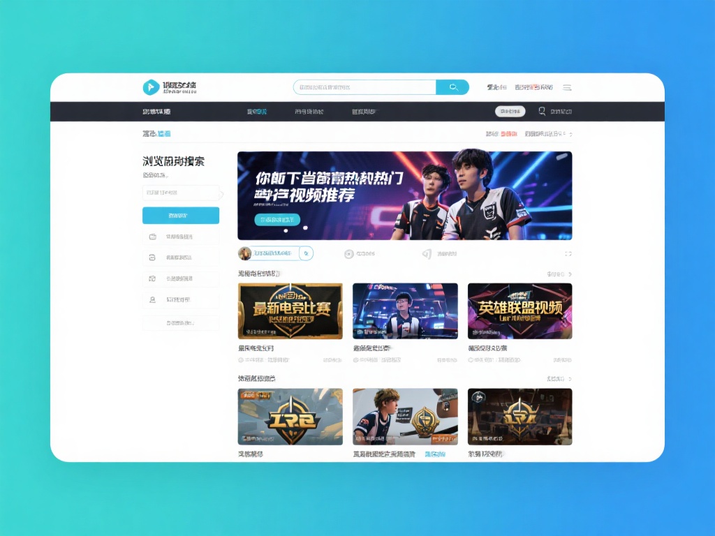 浏览与搜索功能
登录后，进入网站的首页。在这里，