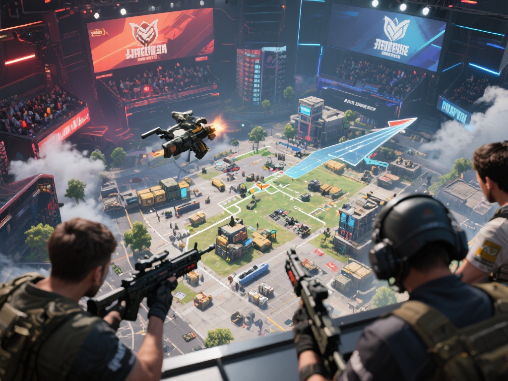 DB电竞和平精英战术解析:制霸赛场的实战神器 不少新手玩家常常喜欢跳繁华区域,希望能快速获取装备