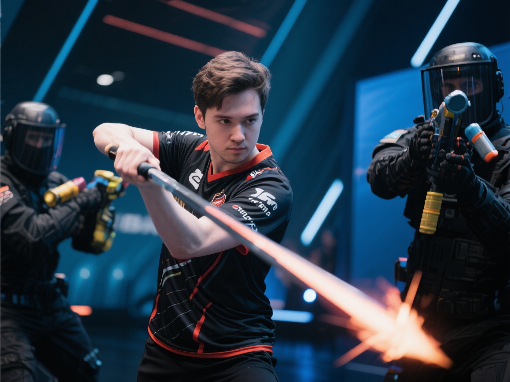 主攻手是团队的核心输出，他们以其精湛的技巧和对战局