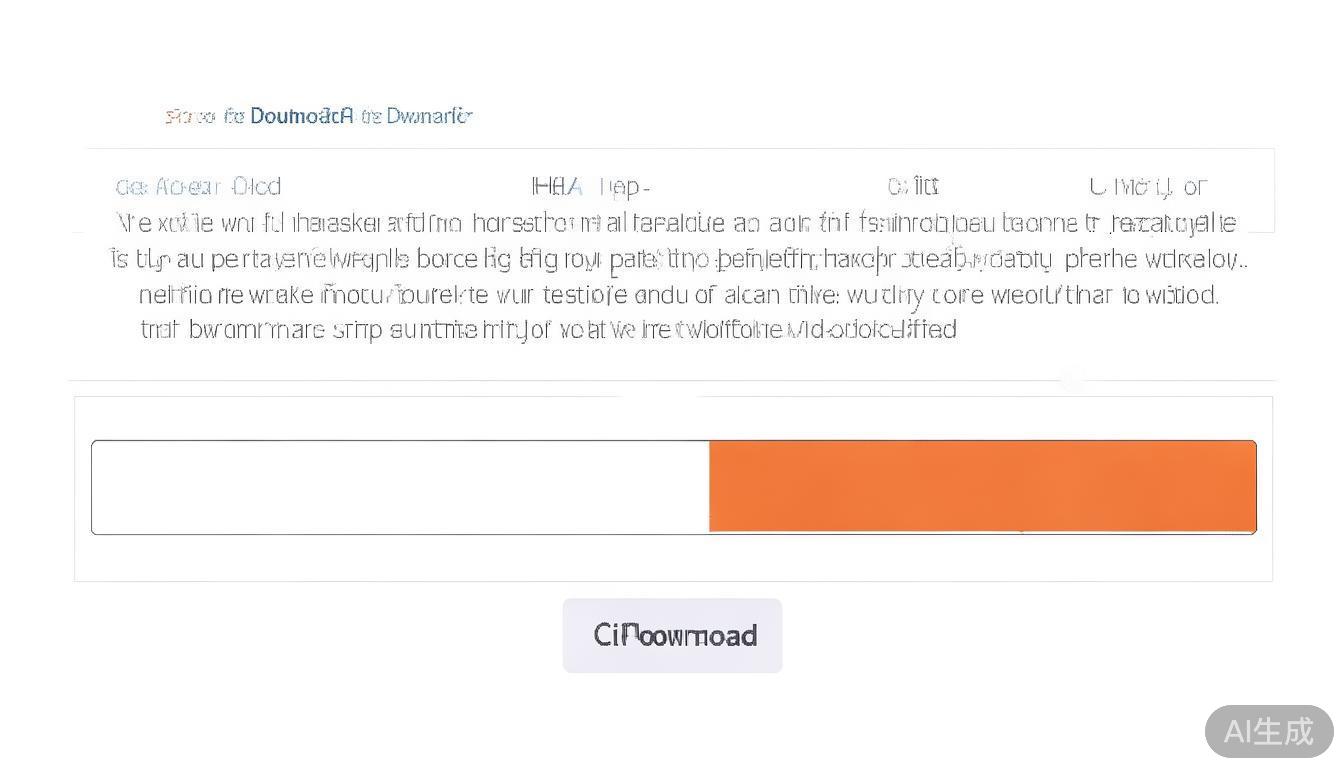 点击下载后，等待文件下载完成。建议在下载前确认安装