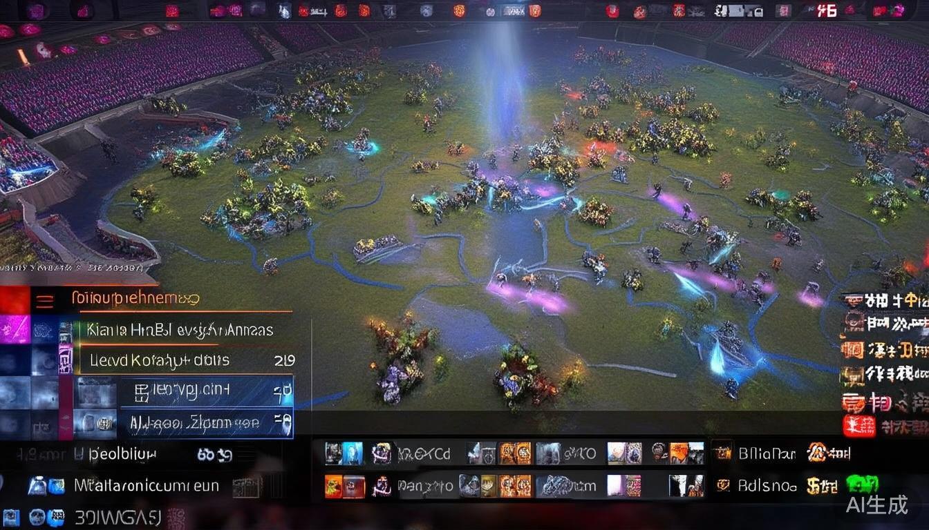 MOBA游戏：此类游戏以其极高的竞技性和战术深度著